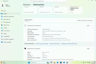 Microsoft Surface Pro 6 i7-8650U 1.90GHz