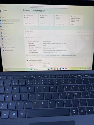 Microsoft Surface Pro 6 i7-8650U 1.90GHz