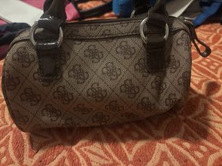 Borsetta Guess Beige/Marrone Monogram