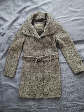 Cappotto Zara Grigio Taglia L