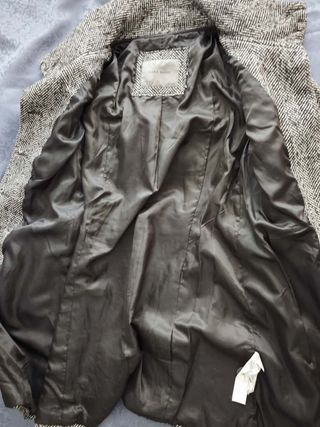 Cappotto Zara Grigio Taglia L