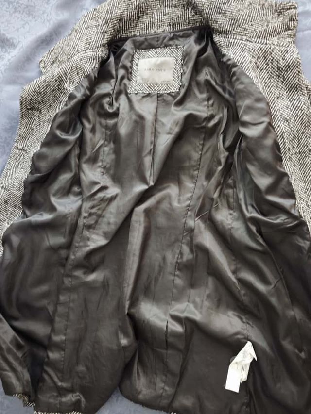 Cappotto Zara Grigio Taglia L