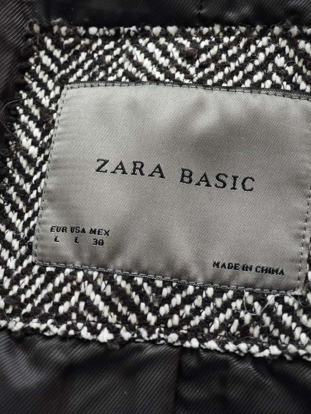 Cappotto Zara Grigio Taglia L