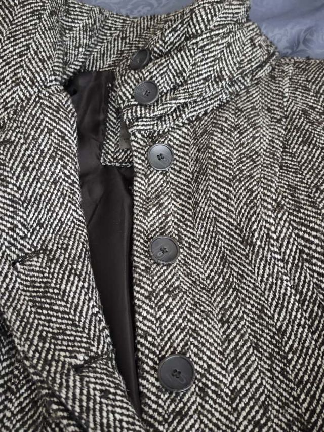 Cappotto Zara Grigio Taglia L