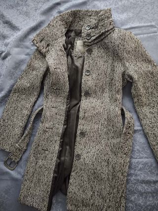 Cappotto Zara Grigio Taglia L