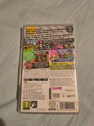 Splatoon 2 Nintendo Switch