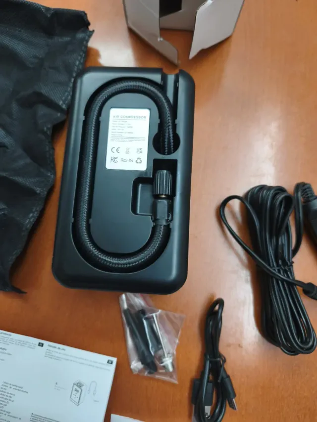 Compresor Inalámbrico de aire para ruedas