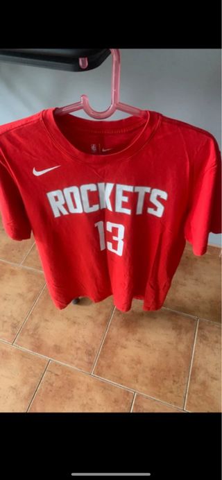 Camiseta Nike NBA Rockets 13 Roja