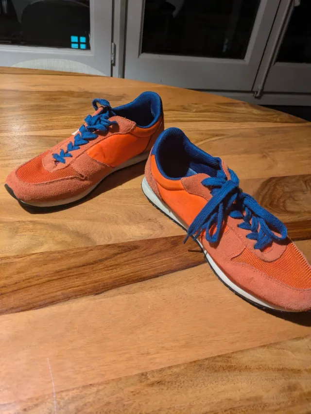 Zapatillas Scalpers Naranja/Coral y Azul