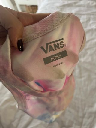 Conjunto chándal Vans Talla M tie die