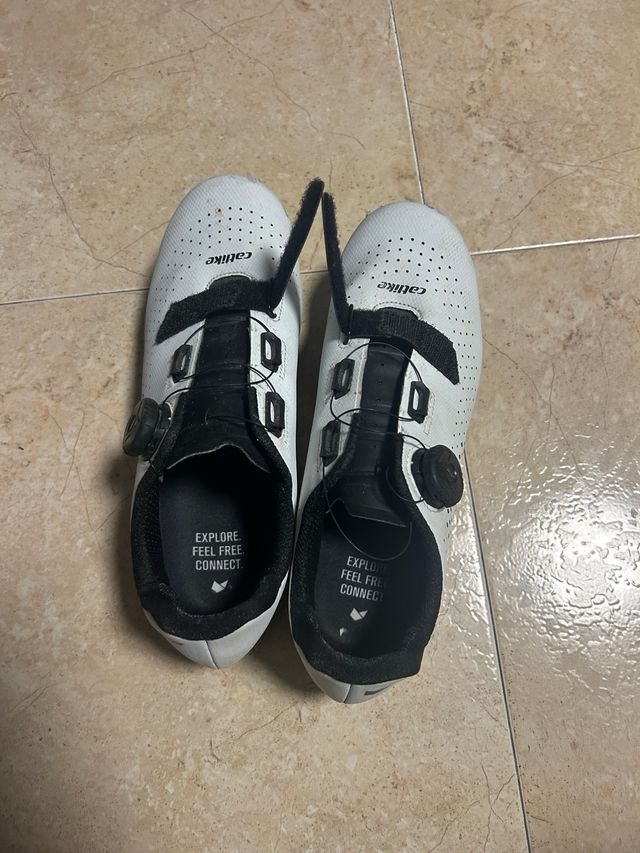 Zapatillas Ciclismo Blancas Talla 41