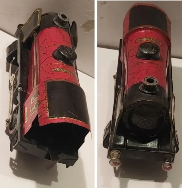 Locomotora de cuerda Hornby 31225 escala 0