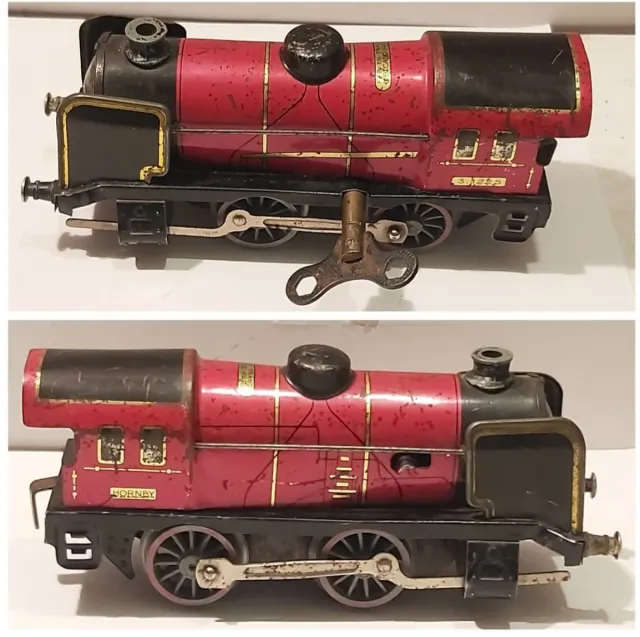 Locomotora de cuerda Hornby 31225 escala 0