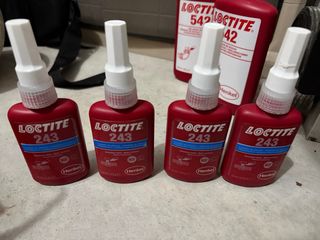 4x Loctite 243 Fijador Roscas 50ml