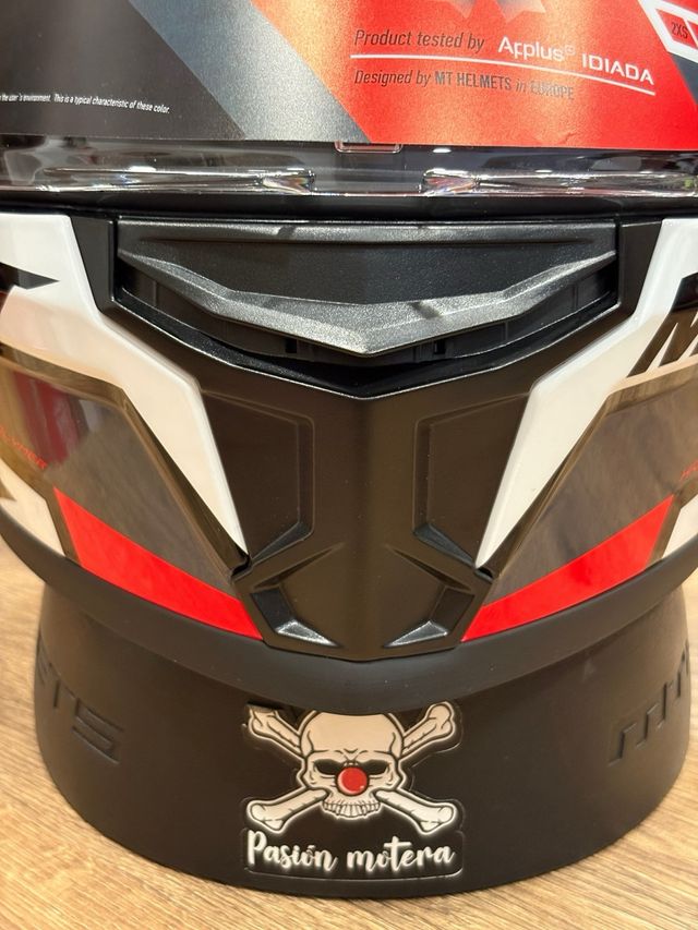 Casco MT Stinger 2 Tron Negro/Rojo