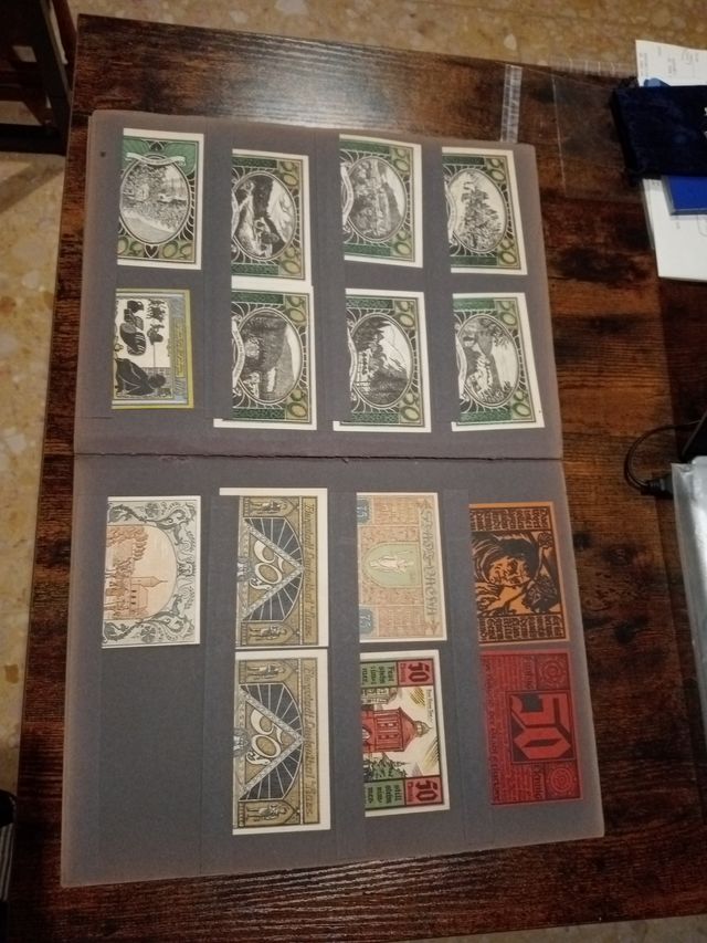 98 Billetes Notgeld Alemania 1919-1923