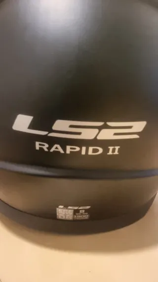Casco moto LS2 Rapid II Negro