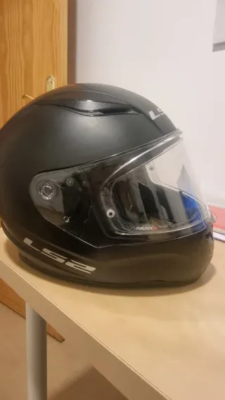Casco moto LS2 Rapid II Negro