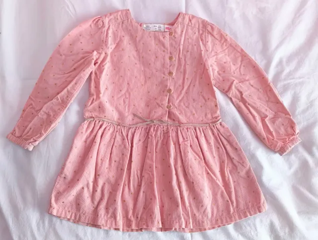 Vestido de pana niña Zara Baby