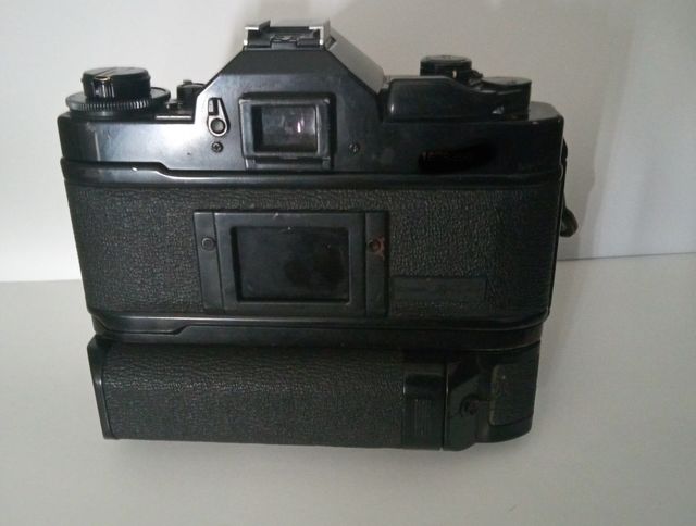 Canon A1 50mm 1.8 FD y motor