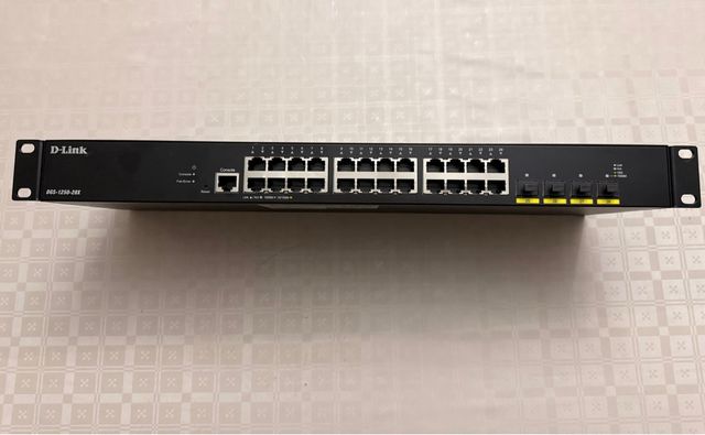 Switch D-Link DGS-1250-28X 24P Gigabit L3