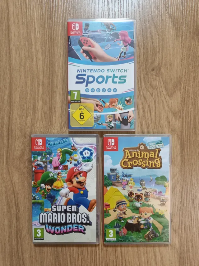 Pack 3 juegos Nintendo Switch