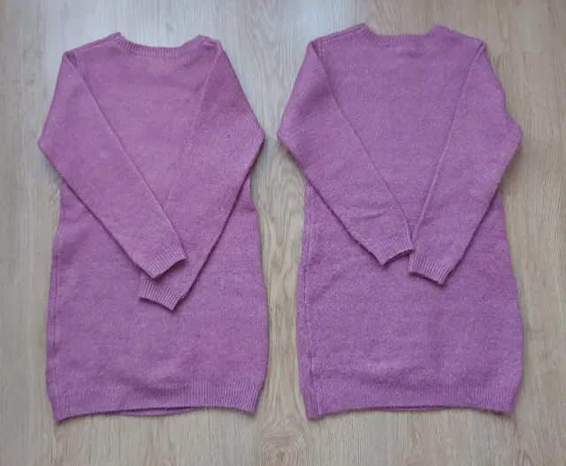 Lote 2 Vestidos Niña Talla 7-8 Jirafa