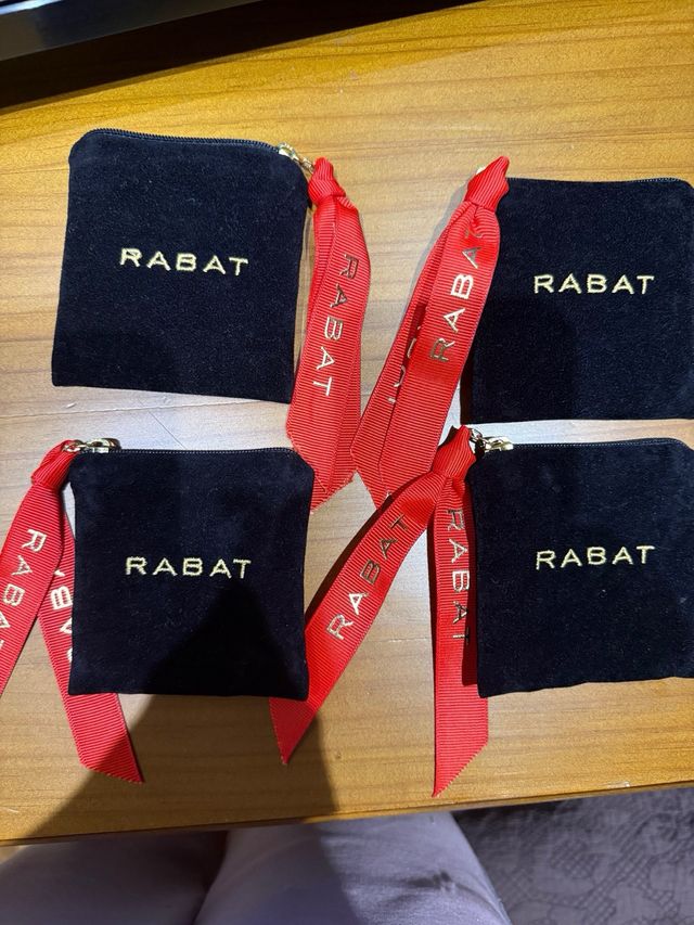 Bolsitas Rabat Negras (4 unidades)