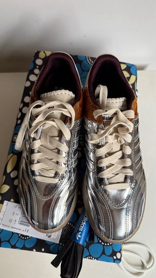 Adidas Samba Metallic x Wales Bonner