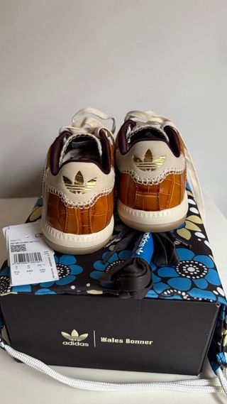 Adidas Samba Metallic x Wales Bonner