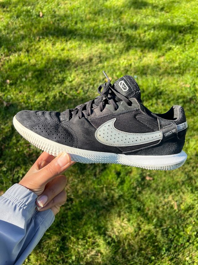 Zapatillas Futsal Nike Negro/Plata