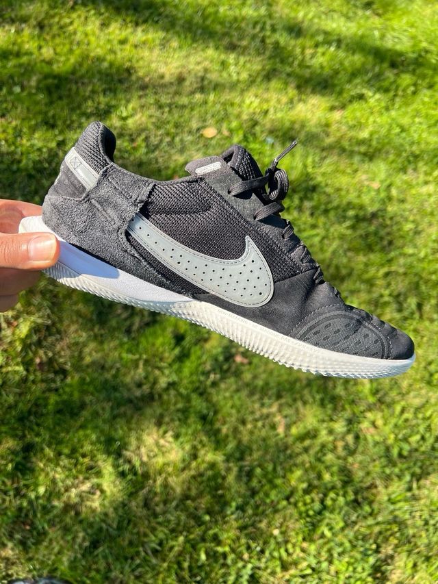 Zapatillas Futsal Nike Negro/Plata