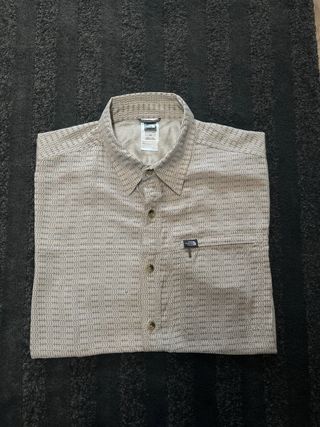 Camisa The North Face hombre manga corta beige
