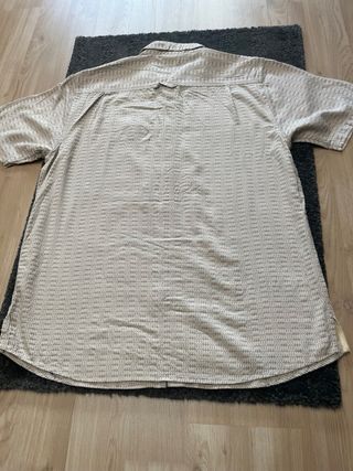 Camisa The North Face hombre manga corta beige