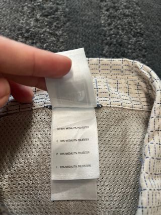 Camisa The North Face hombre manga corta beige