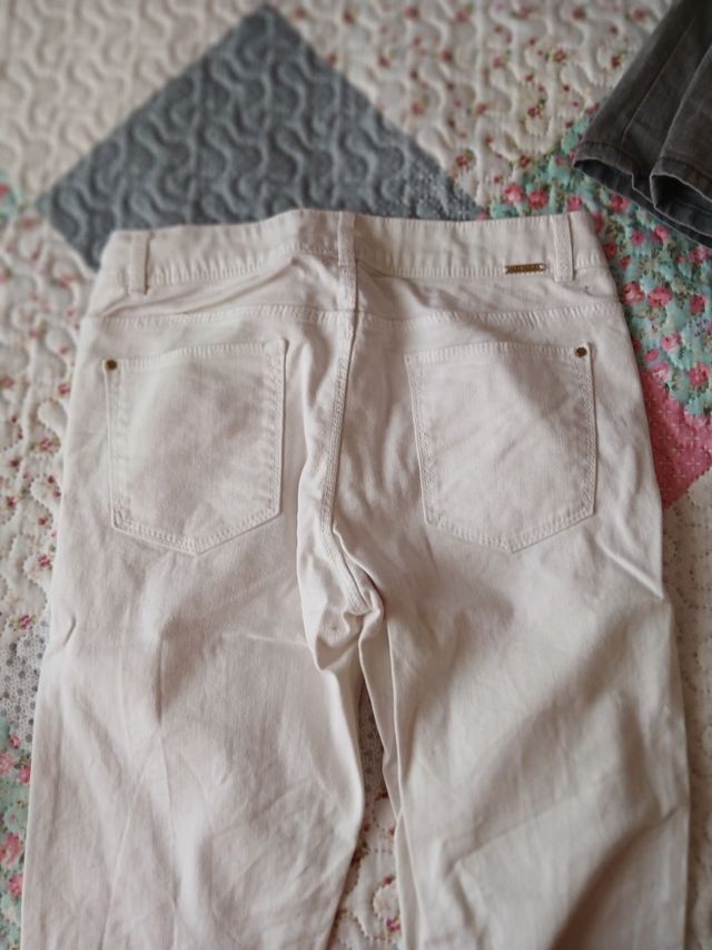 Lote 2 vaqueros largos desgastados