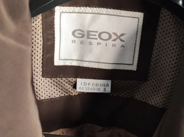 Parka Geox mujer marrón