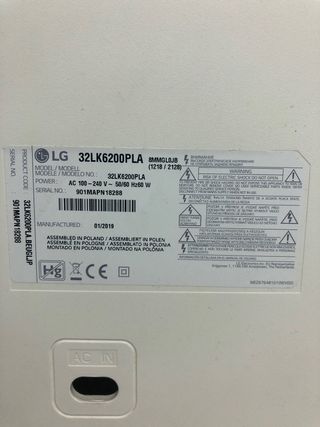 Módulo Alimentación LG 32 LED