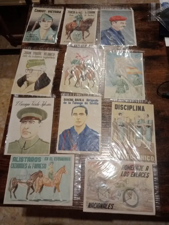 11 panfletos Guerra Civil Española