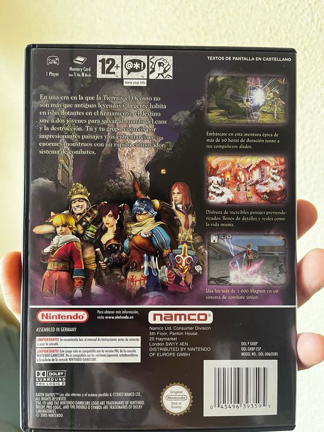 Baten Kaitos: Le ali eterne e l'oceano perduto