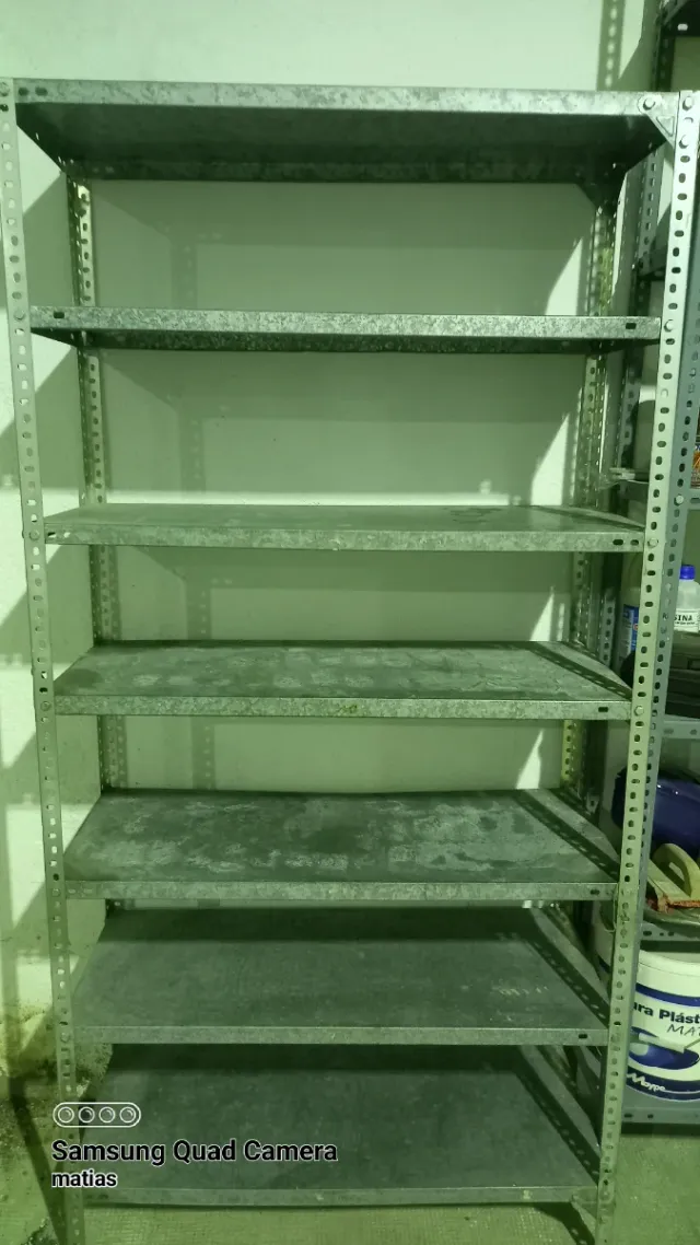 Estantería metálica 6 baldas