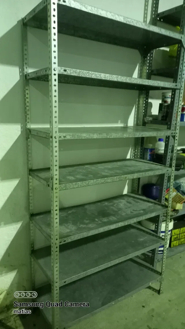 Estantería metálica 6 baldas