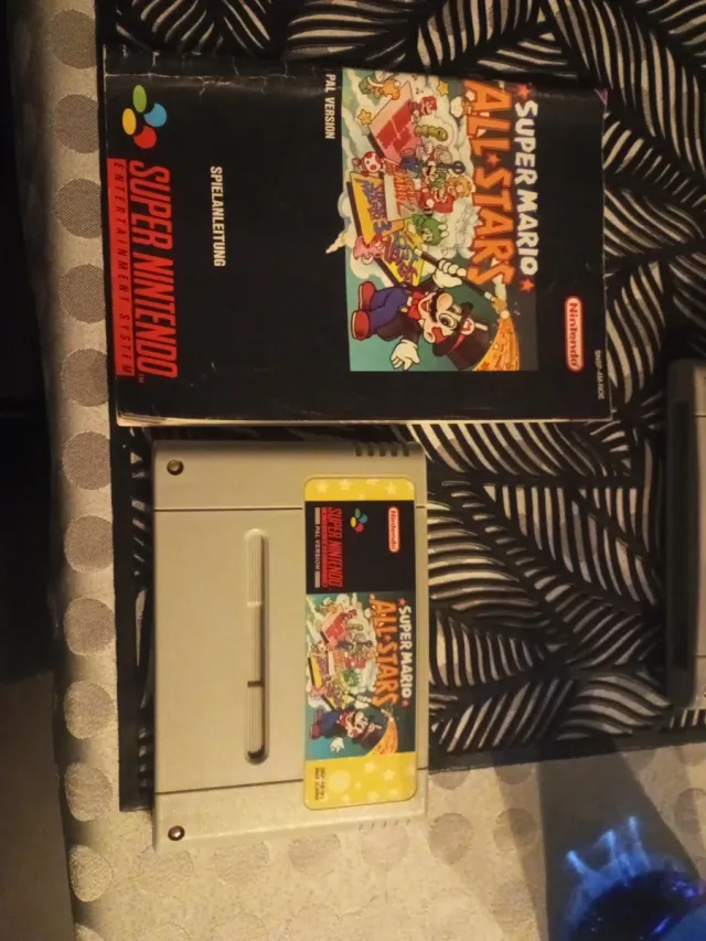 Super Nintendo Juego Mario All Stars PAL