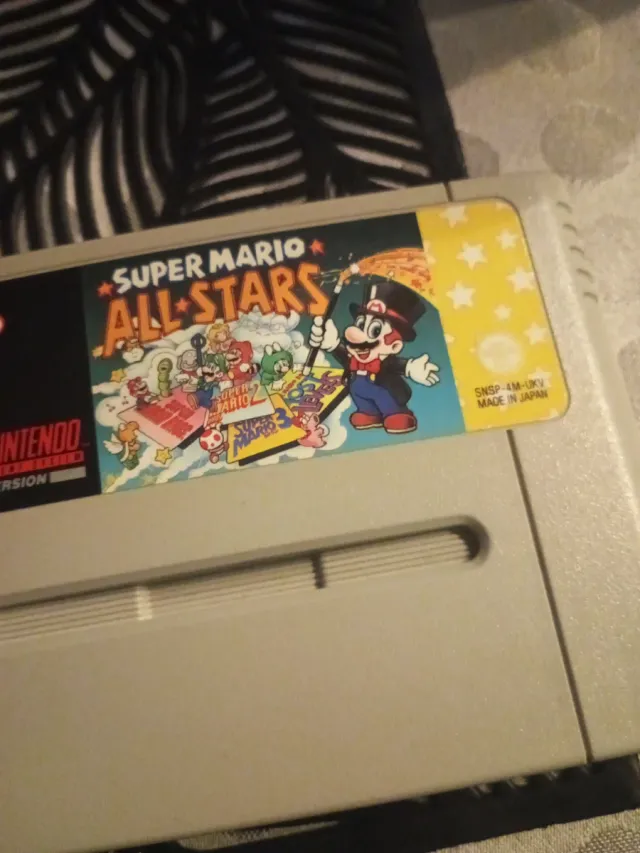 Super Nintendo Juego Mario All Stars PAL