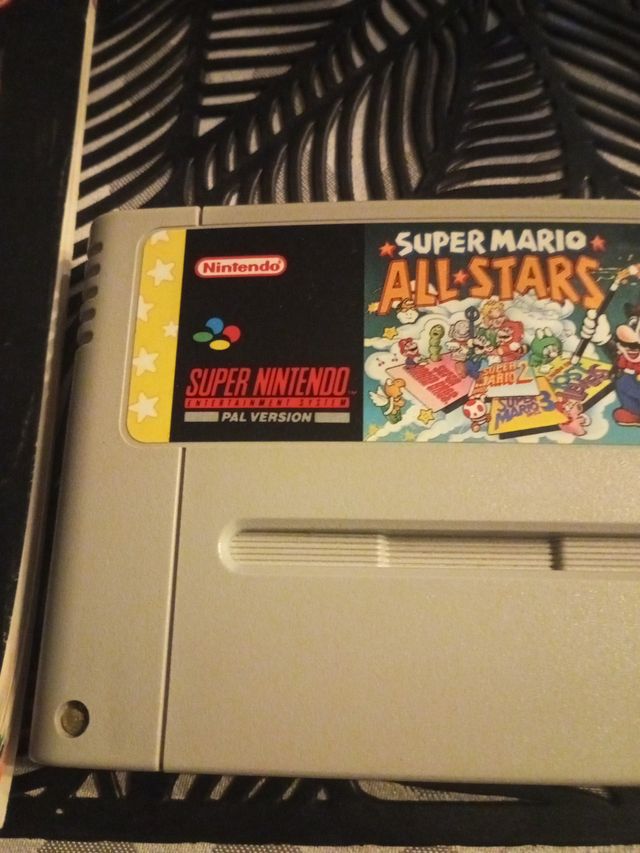 Super Nintendo Juego Mario All Stars PAL