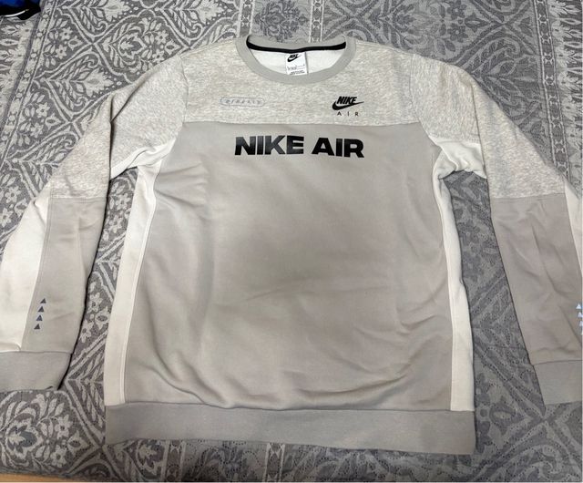 Sudadera Nike Air Niño Gris L 147-158cm