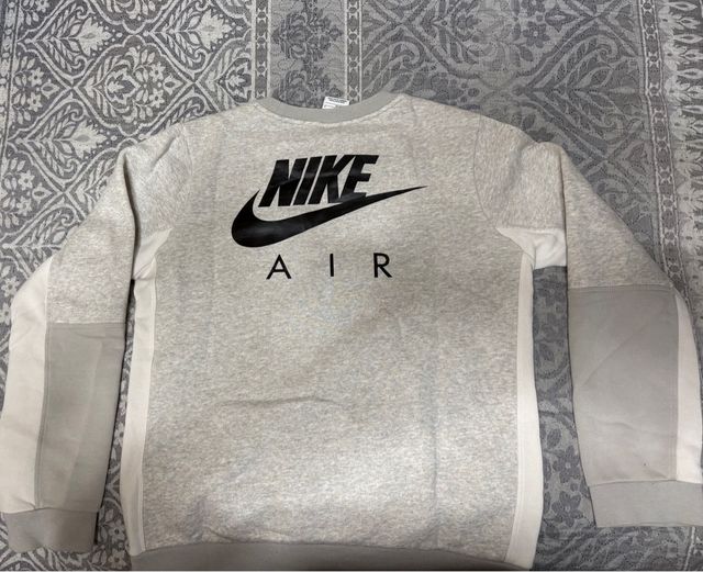 Sudadera Nike Air Niño Gris L 147-158cm