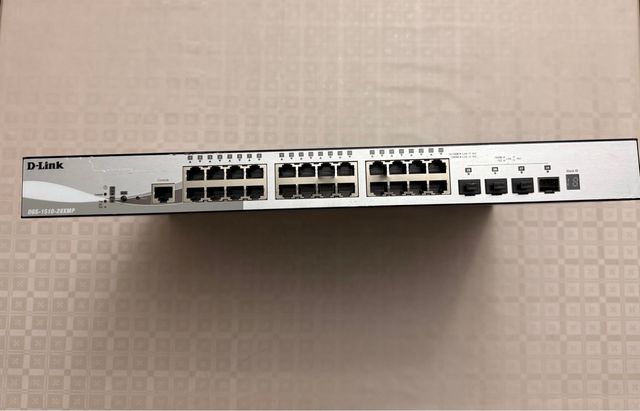 Switch D-Link DGS-1510-28XMP | 24P PoE+ Gigabit