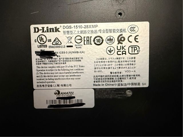 Switch D-Link DGS-1510-28XMP | 24P PoE+ Gigabit