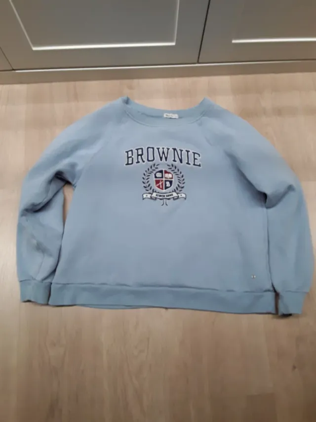 Sudadera Brownie Azul Talla XS